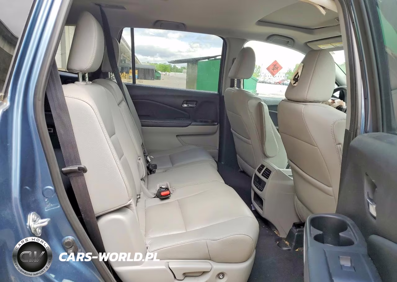 2017 Honda Pilot Exl VIN:5FNYF5H57HB037087 - 11