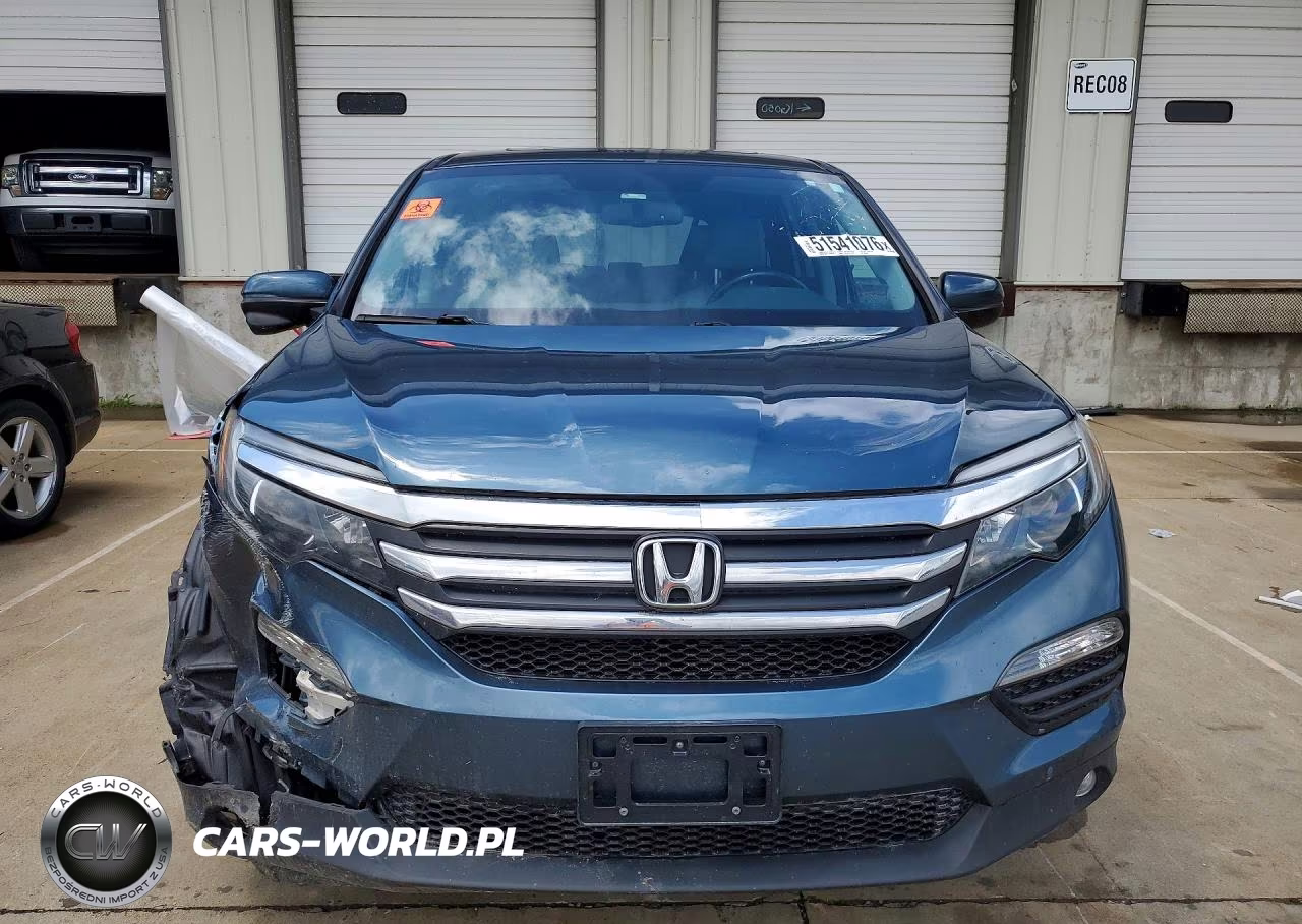2017 Honda Pilot Exl VIN:5FNYF5H57HB037087 - 5