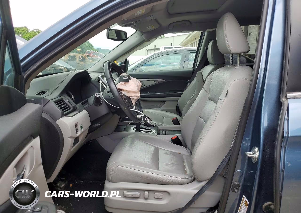 2017 Honda Pilot Exl VIN:5FNYF5H57HB037087 - 7