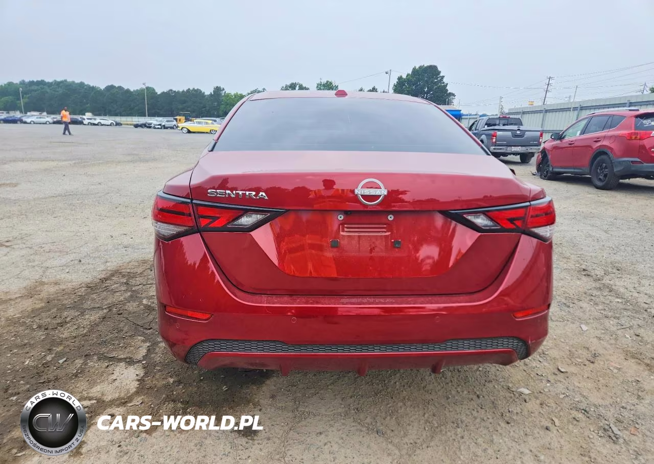 2025 Nissan Sentra Sv VIN:3N1AB8CV6SY379814 - 6