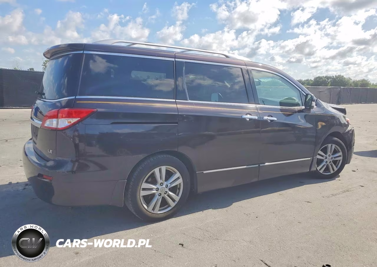2011 Nissan Quest 3.5 S VIN:JN8AE2KP8B9012072 - 3