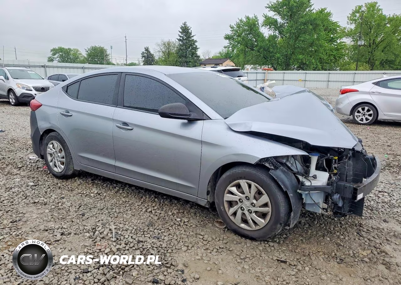 2017 Hyundai Elantra Se VIN:5NPD74LF9HH164169 - 4