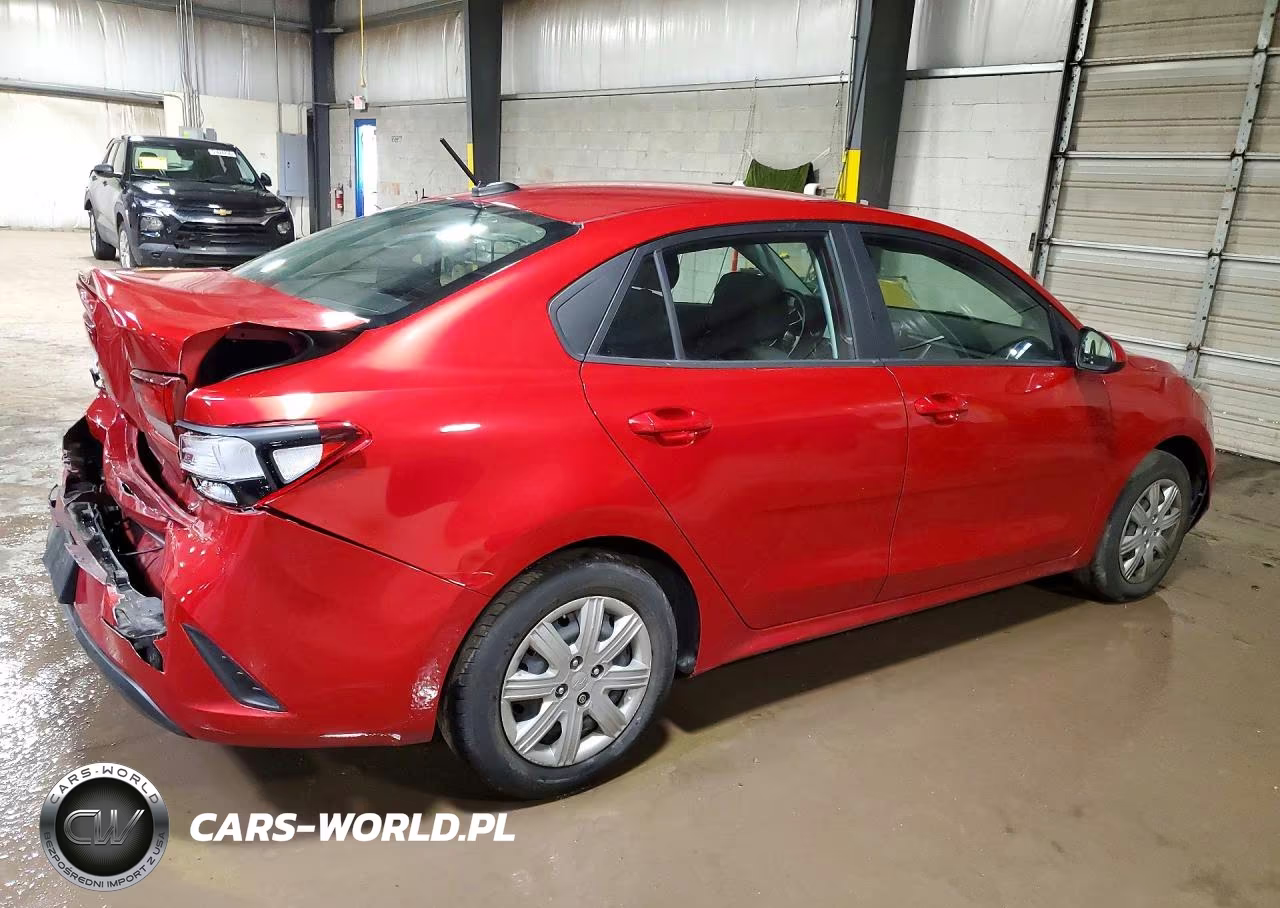 2022 Kia Rio S VIN:3KPA24AD5NE452581 - 3