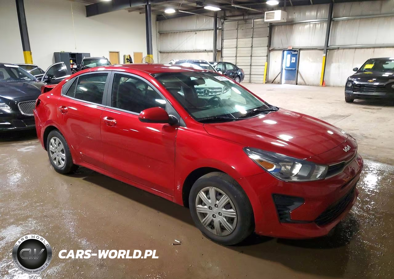2022 Kia Rio S VIN:3KPA24AD5NE452581 - 4