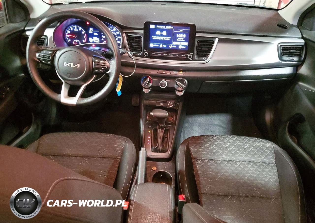 2022 Kia Rio S VIN:3KPA24AD5NE452581 - 8