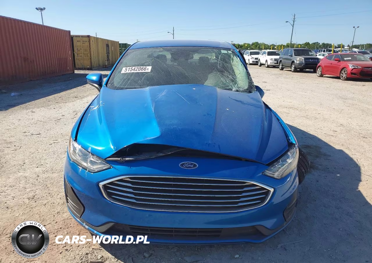 2019 Ford Fusion Se VIN:3FA6P0LU7KR185015 - 5