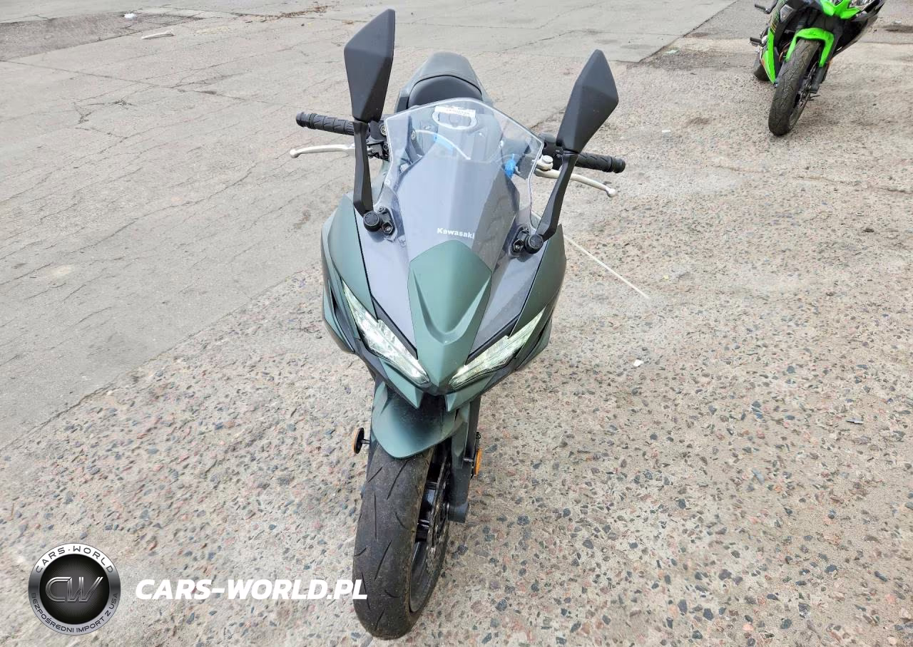 2025 Kawasaki Ex650 P VIN:ML5EXEP13SDAF7553 - 2