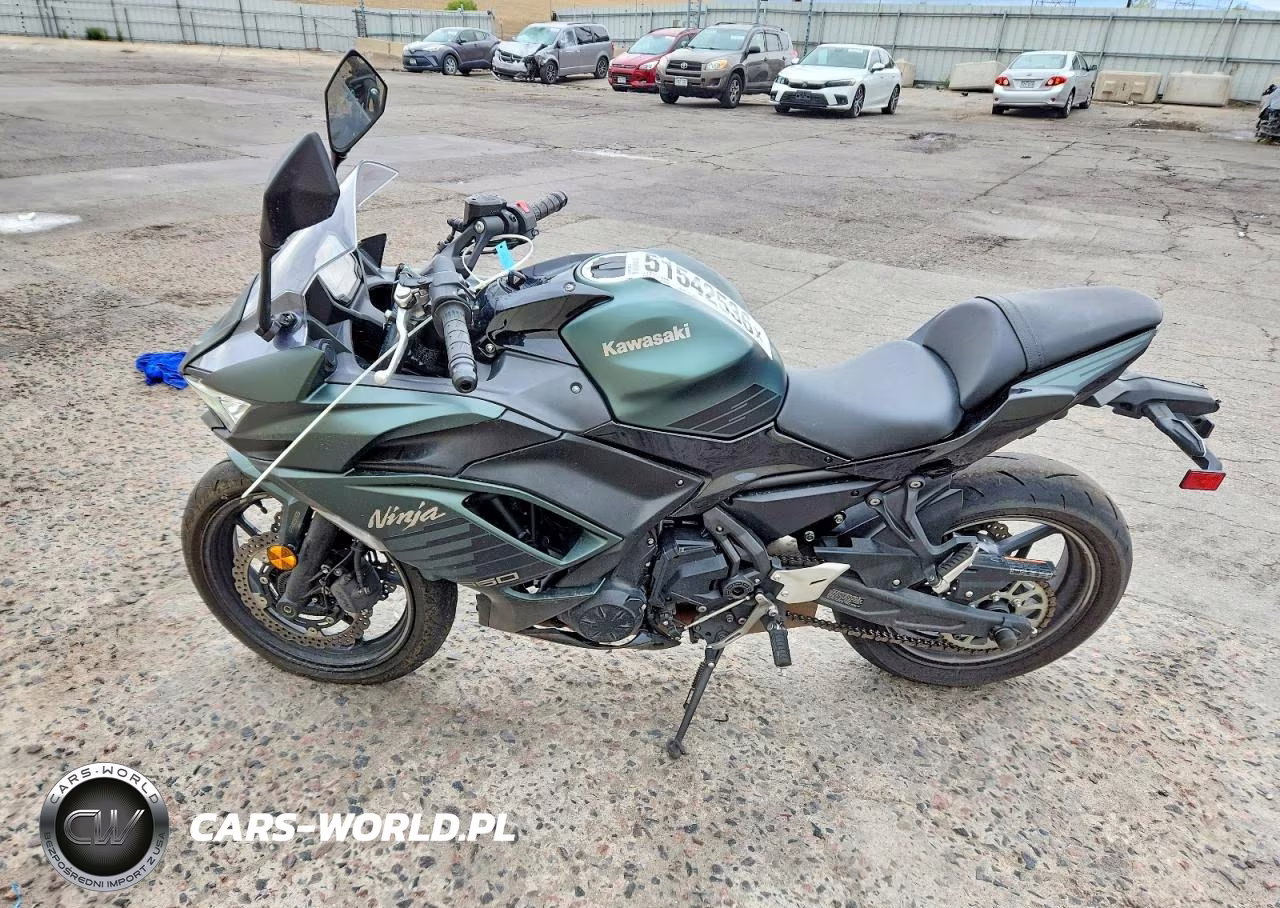2025 Kawasaki Ex650 P VIN:ML5EXEP13SDAF7553 - 3