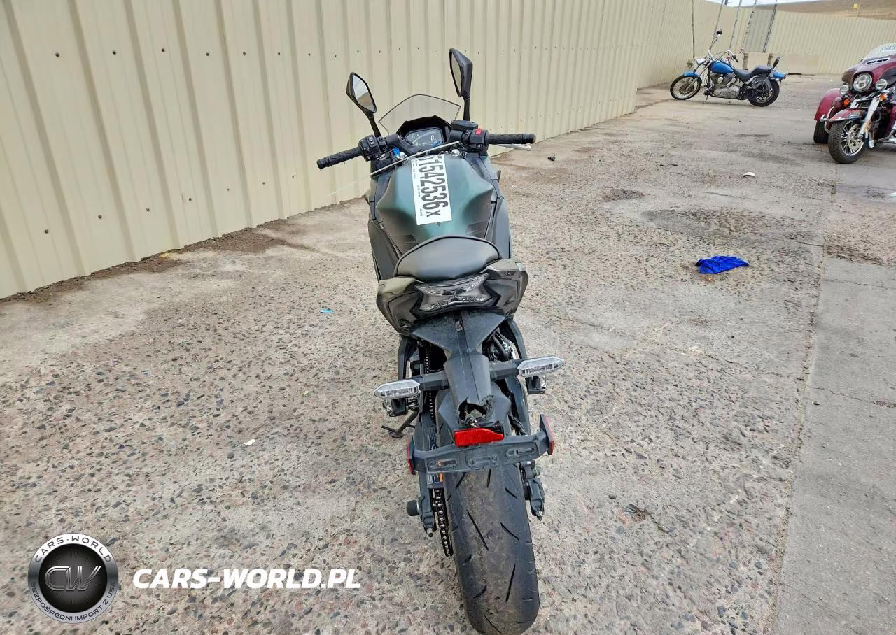 2025 Kawasaki Ex650 P VIN:ML5EXEP13SDAF7553 - 4