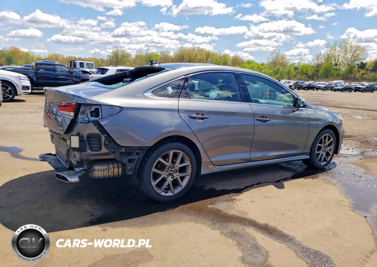 2019 Hyundai Sonata Limited Turbo VIN:5NPE34AB6KH728979 - 3