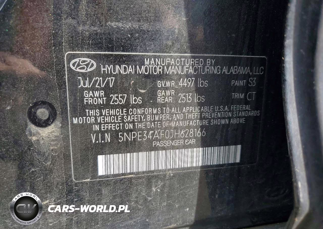 2018 Hyundai Sonata Sel VIN:5NPE34AF0JH628166 - 12