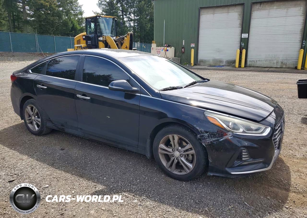 2018 Hyundai Sonata Sel VIN:5NPE34AF0JH628166 - 4