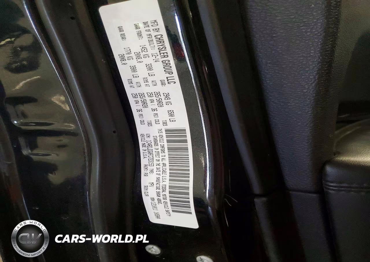 2015 Dodge Durango Limited VIN:1C4RDJDG0FC723153 - 14
