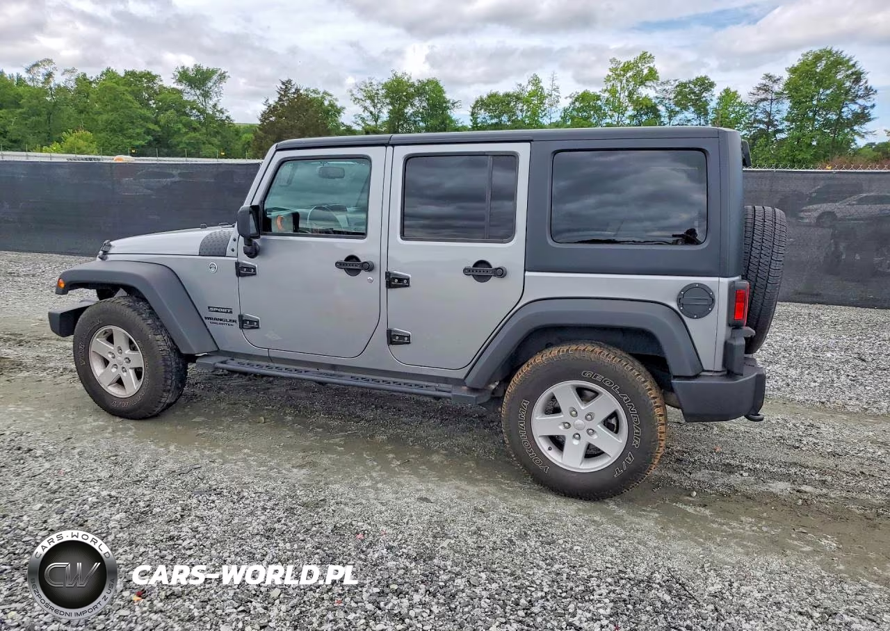 2017 Jeep Wrangler VIN:1C4BJWDG0HL721977 - 2