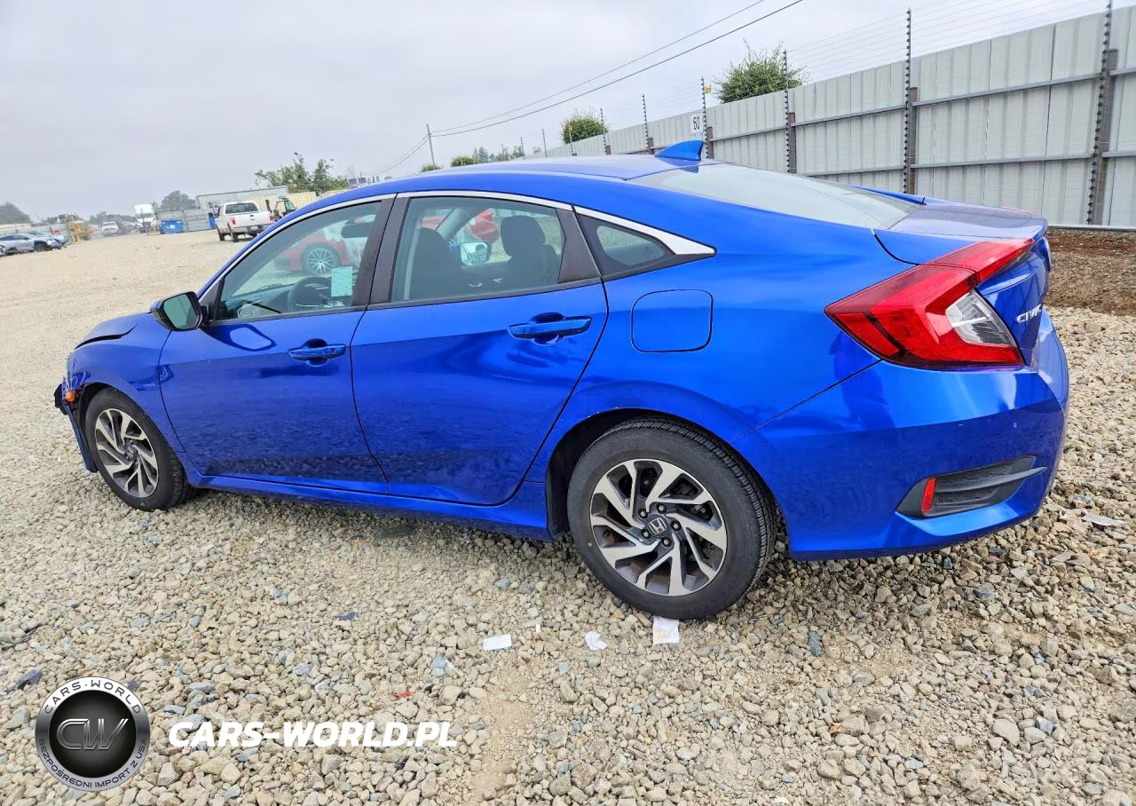 2017 Honda Civic Ex VIN:19XFC2F78HE206316 - 2