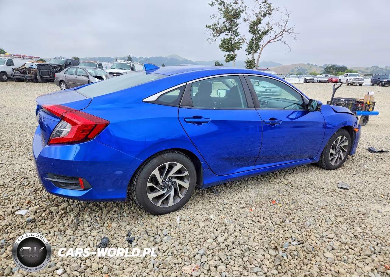 2017 Honda Civic Ex VIN:19XFC2F78HE206316 - 3