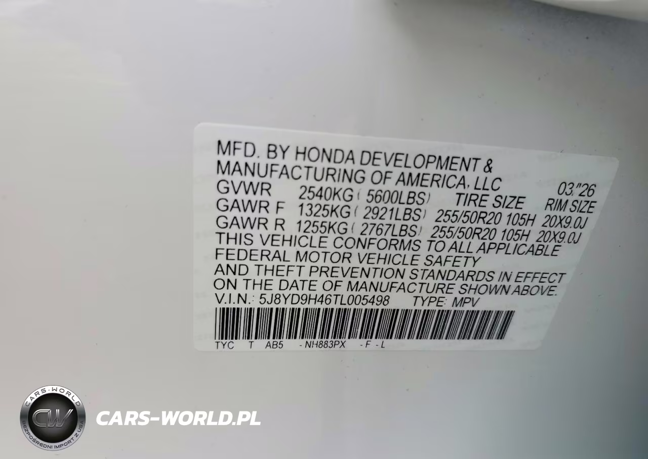 2026 Acura Mdx Technology VIN:5J8YD9H46TL005498 - 13