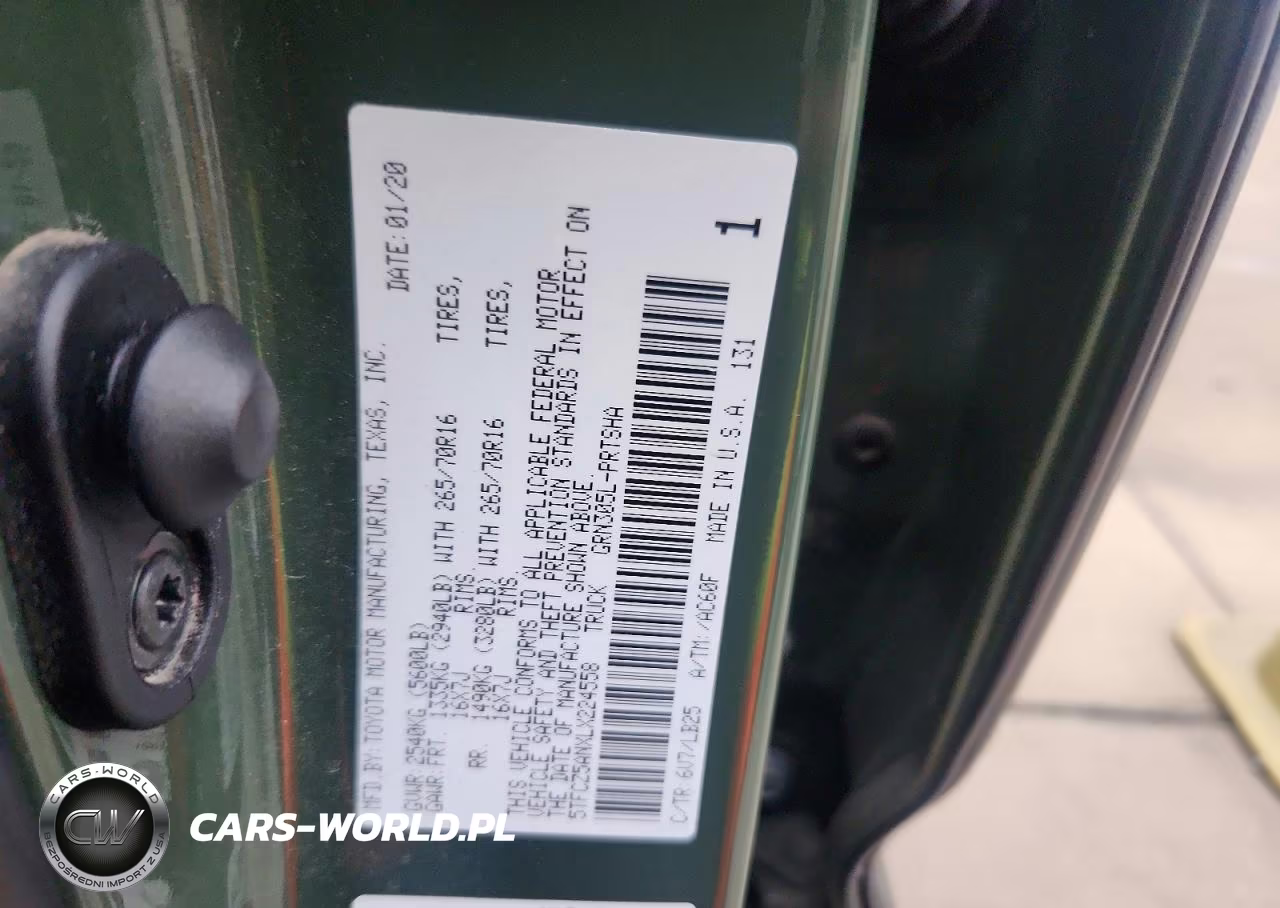 2020 Toyota Tacoma Trd Pro VIN:5TFCZ5ANXLX224558 - 13