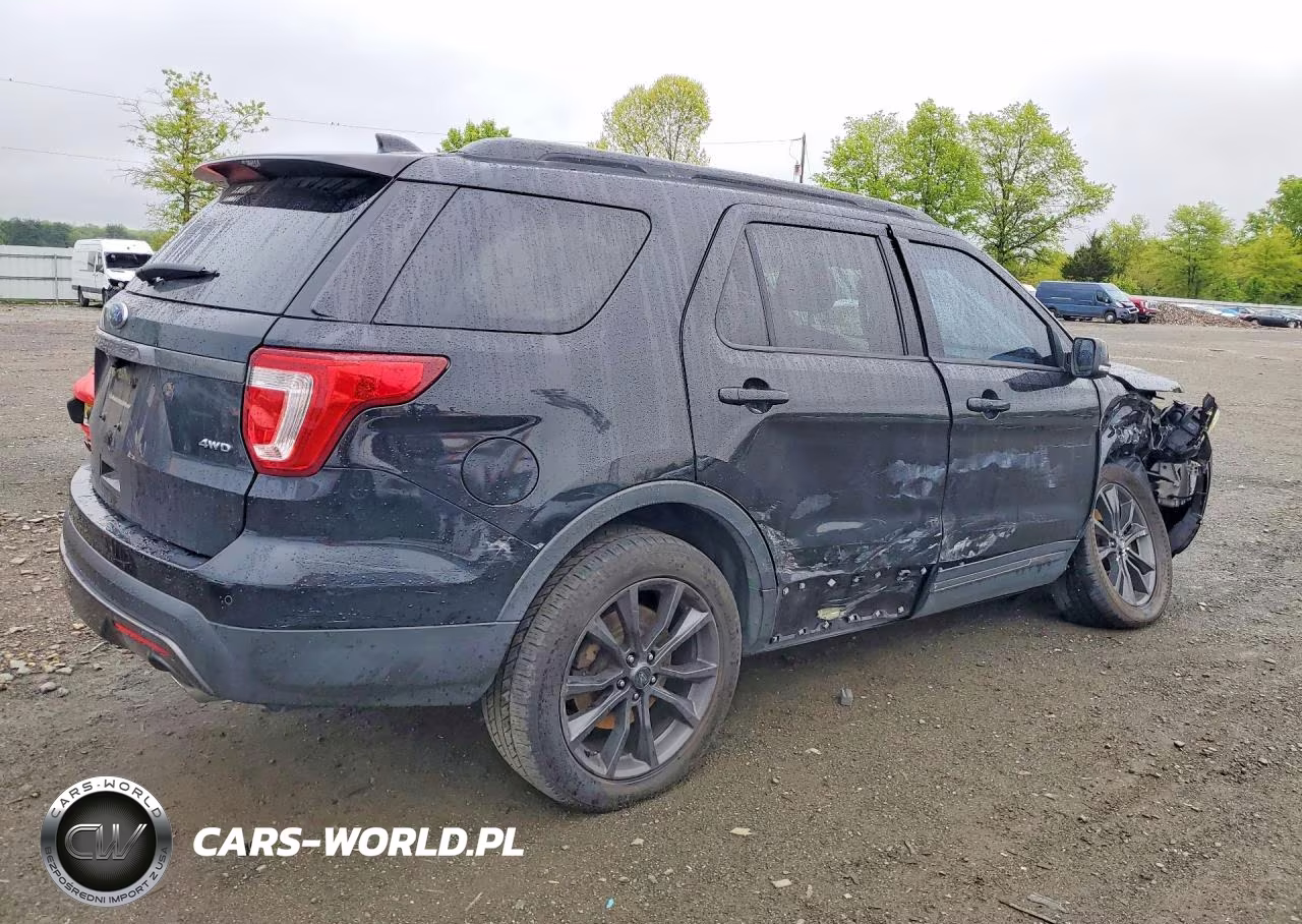 2017 Ford Explorer Xlt VIN:1FM5K8D88HGB03017 - 3