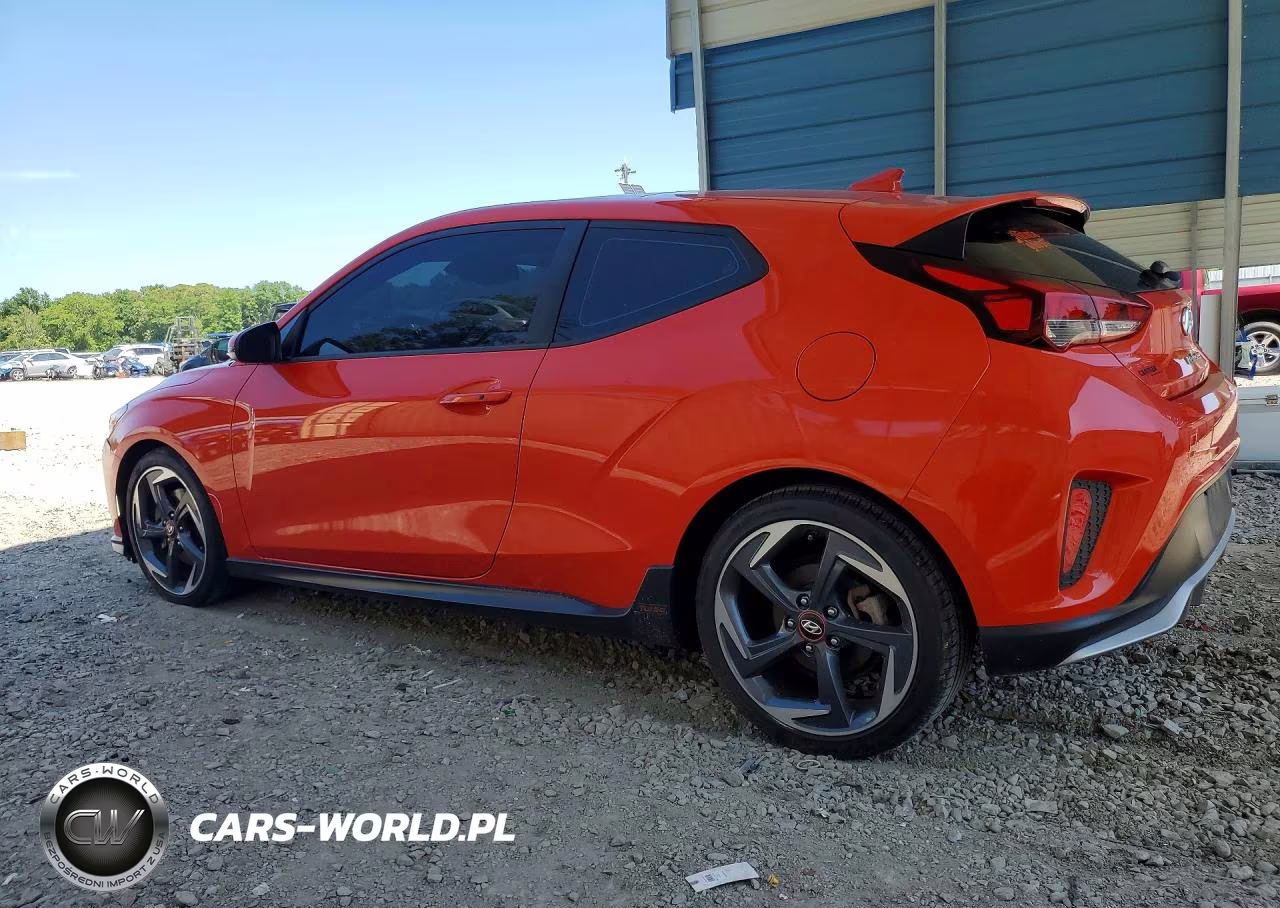 2019 Hyundai Veloster Turbo 1.6T VIN:KMHTH6AB9KU013104 - 2
