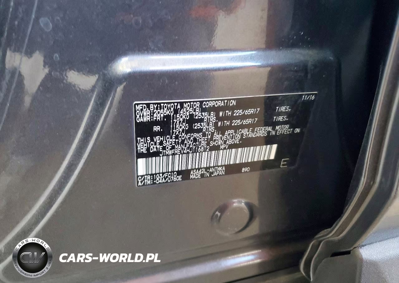 2017 Toyota Rav4 Xle VIN:JTMWFREV4HJ116812 - 13