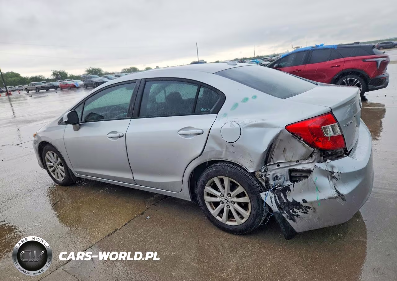 2012 Honda Civic Exl VIN:2HGFB2F93CH523312 - 2