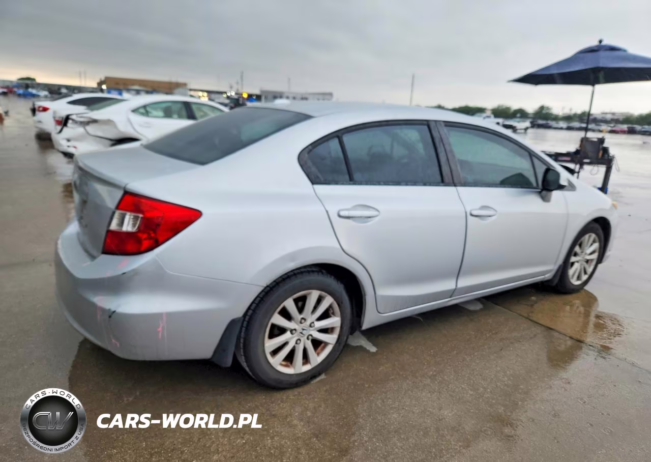 2012 Honda Civic Exl VIN:2HGFB2F93CH523312 - 3