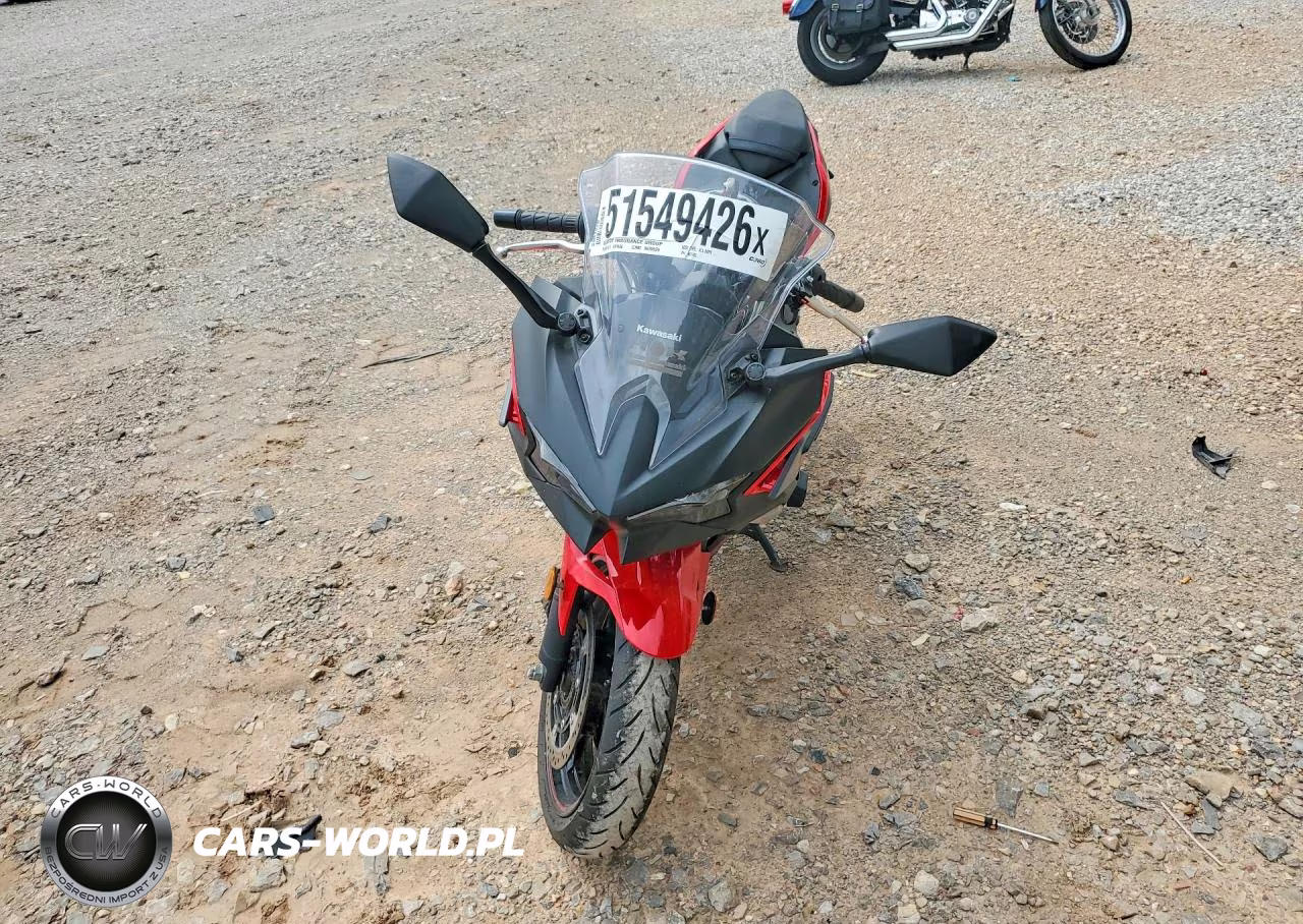 2025 Kawasaki Ex500 A VIN:ML5EXGJ12SDA61702 - 2