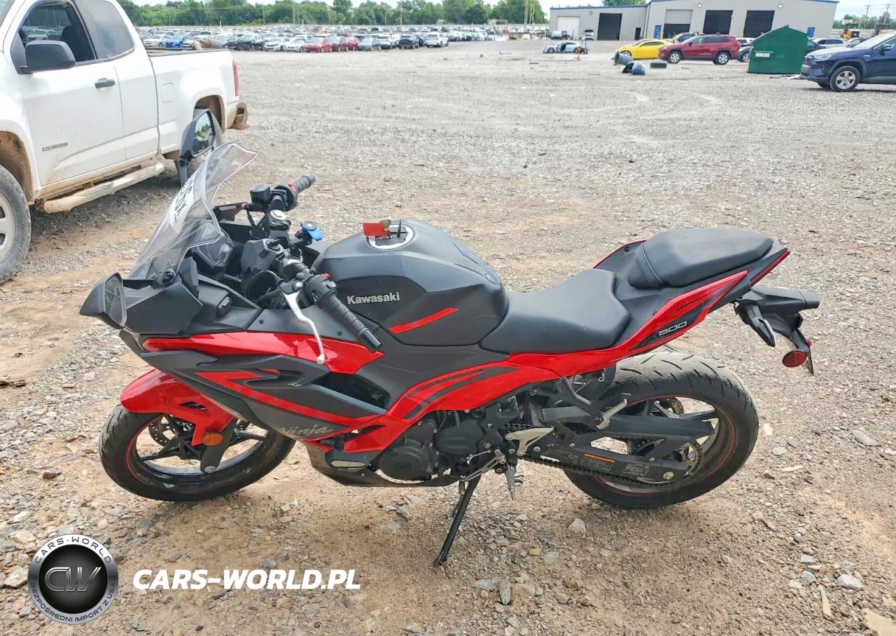 2025 Kawasaki Ex500 A VIN:ML5EXGJ12SDA61702 - 3