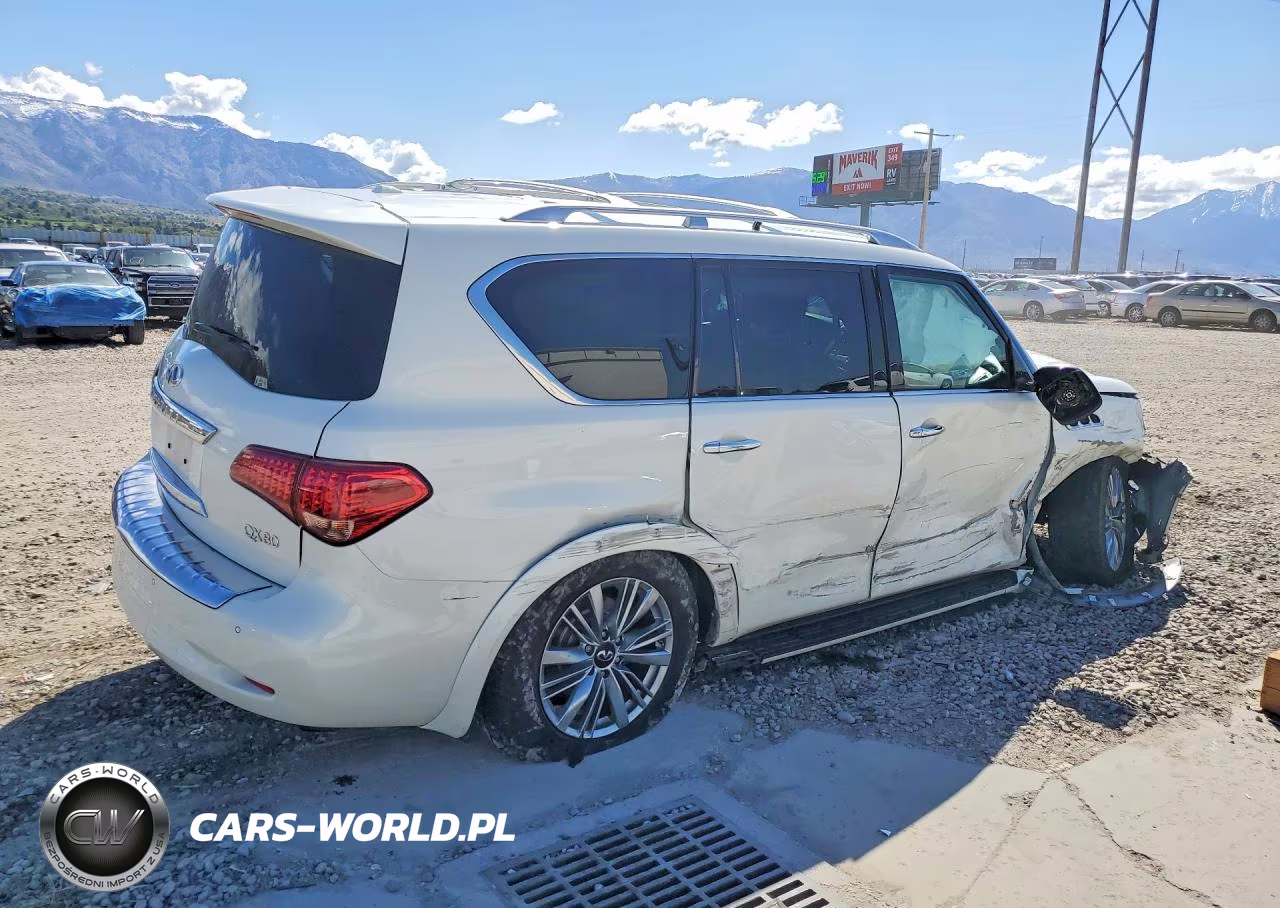 2017 Infiniti Qx80 Base VIN:JN8AZ2NC1H9430589 - 3