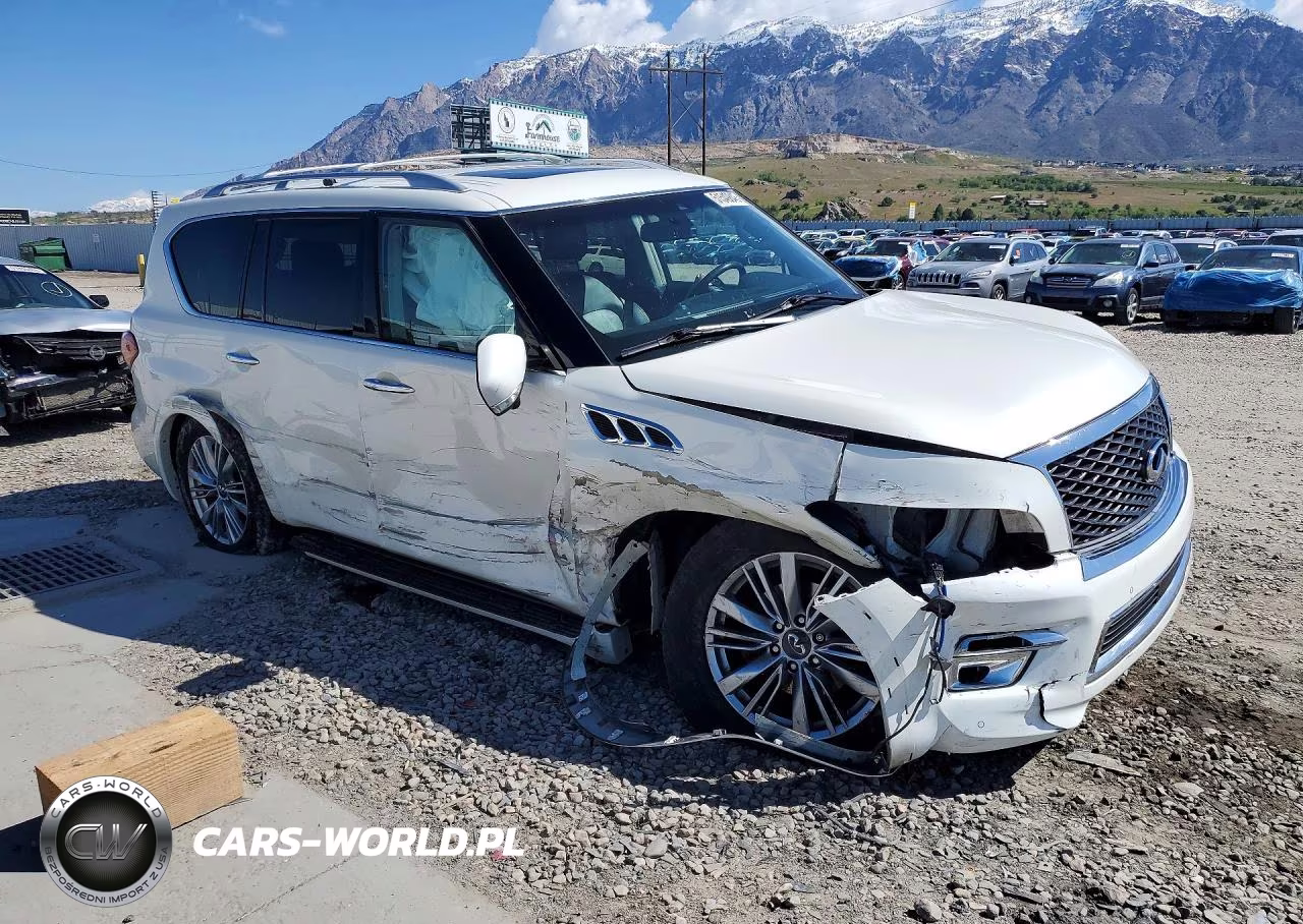 2017 Infiniti Qx80 Base VIN:JN8AZ2NC1H9430589 - 4