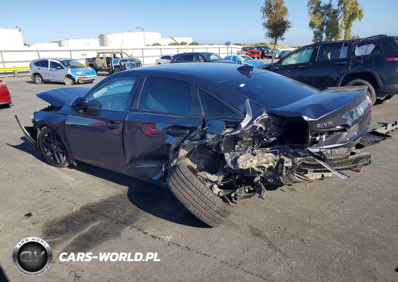 2022 Honda Civic Sport VIN:2HGFE2F5XNH506739 - 2