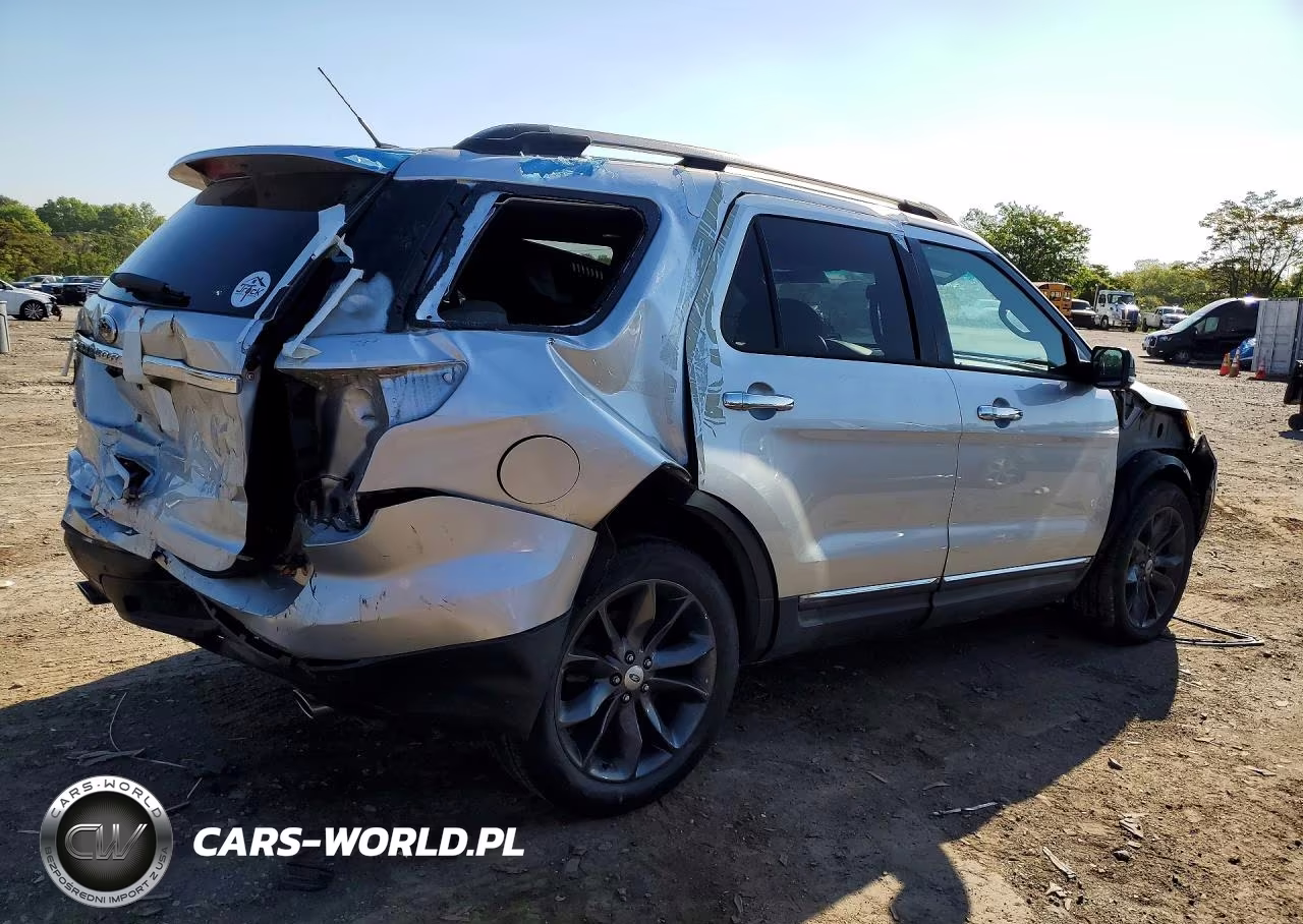 2015 Ford Explorer Xlt VIN:1FM5K7D89FGB36387 - 3