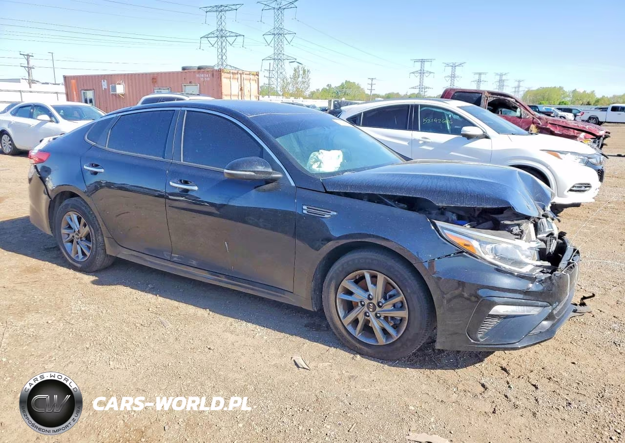 2019 Kia Optima Lx VIN:5XXGT4L30KG292589 - 4