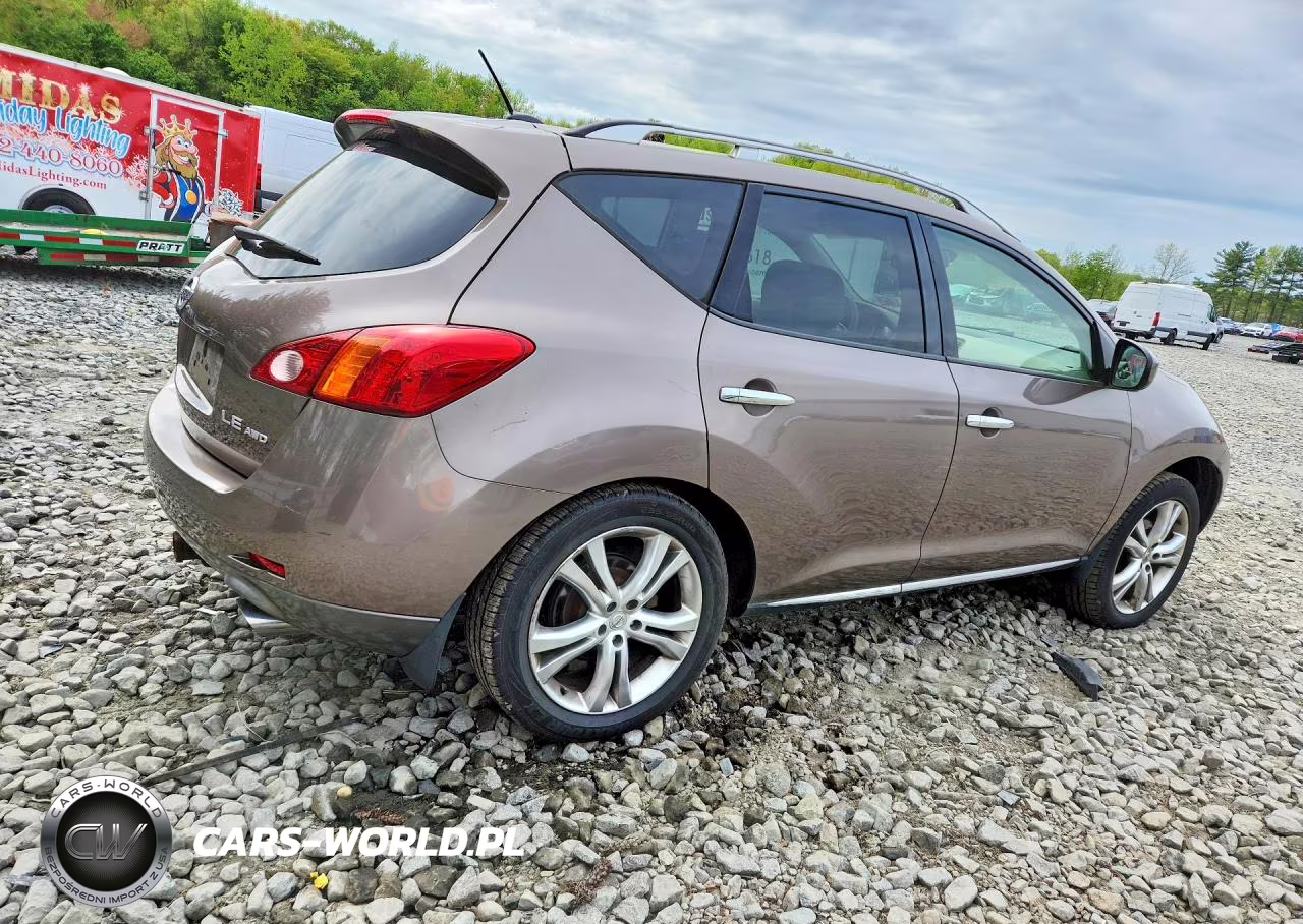 2009 Nissan Murano S VIN:JN8AZ18W09W156840 - 3