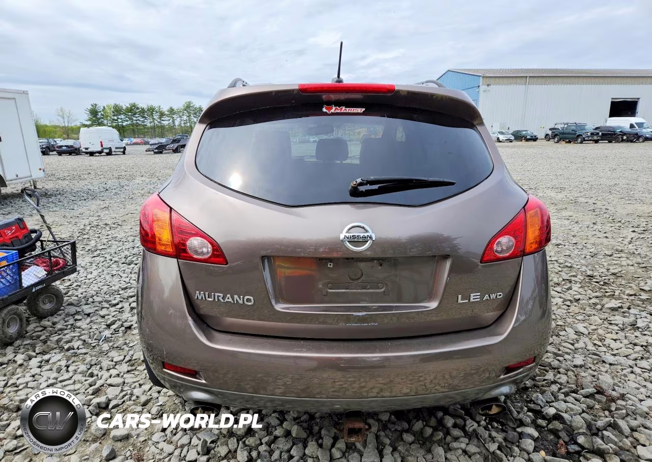 2009 Nissan Murano S VIN:JN8AZ18W09W156840 - 6
