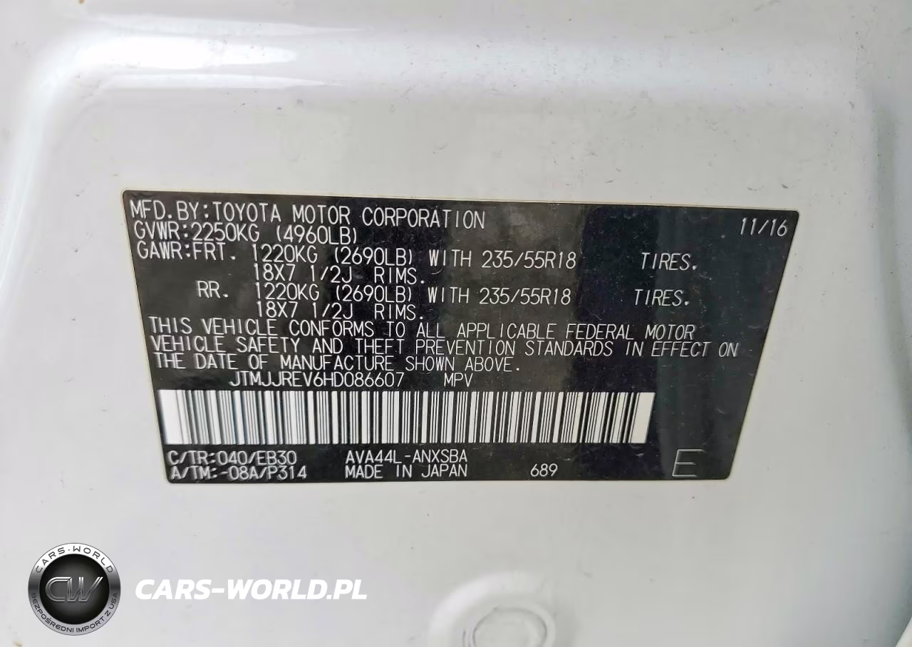 2017 Toyota Rav4 Hv Se VIN:JTMJJREV6HD086607 - 12