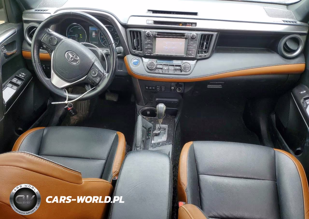 2017 Toyota Rav4 Hv Se VIN:JTMJJREV6HD086607 - 8