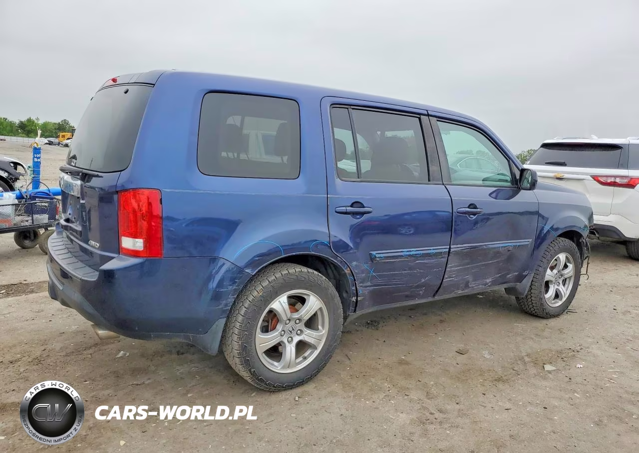 2015 Honda Pilot Ex VIN:5FNYF4H49FB062538 - 3