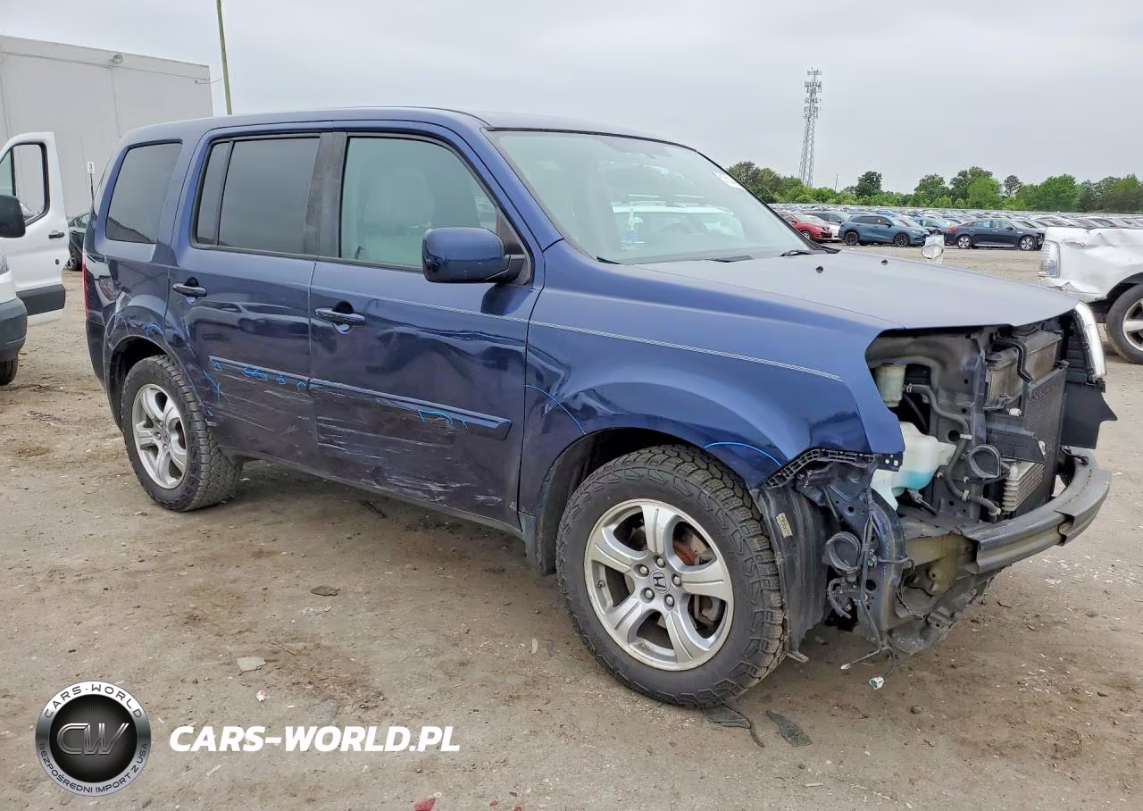 2015 Honda Pilot Ex VIN:5FNYF4H49FB062538 - 4