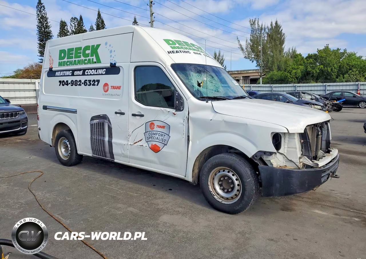 2019 Nissan Nv 2500 Delivery Van VIN:1N6AF0LYXKN811327 - 4