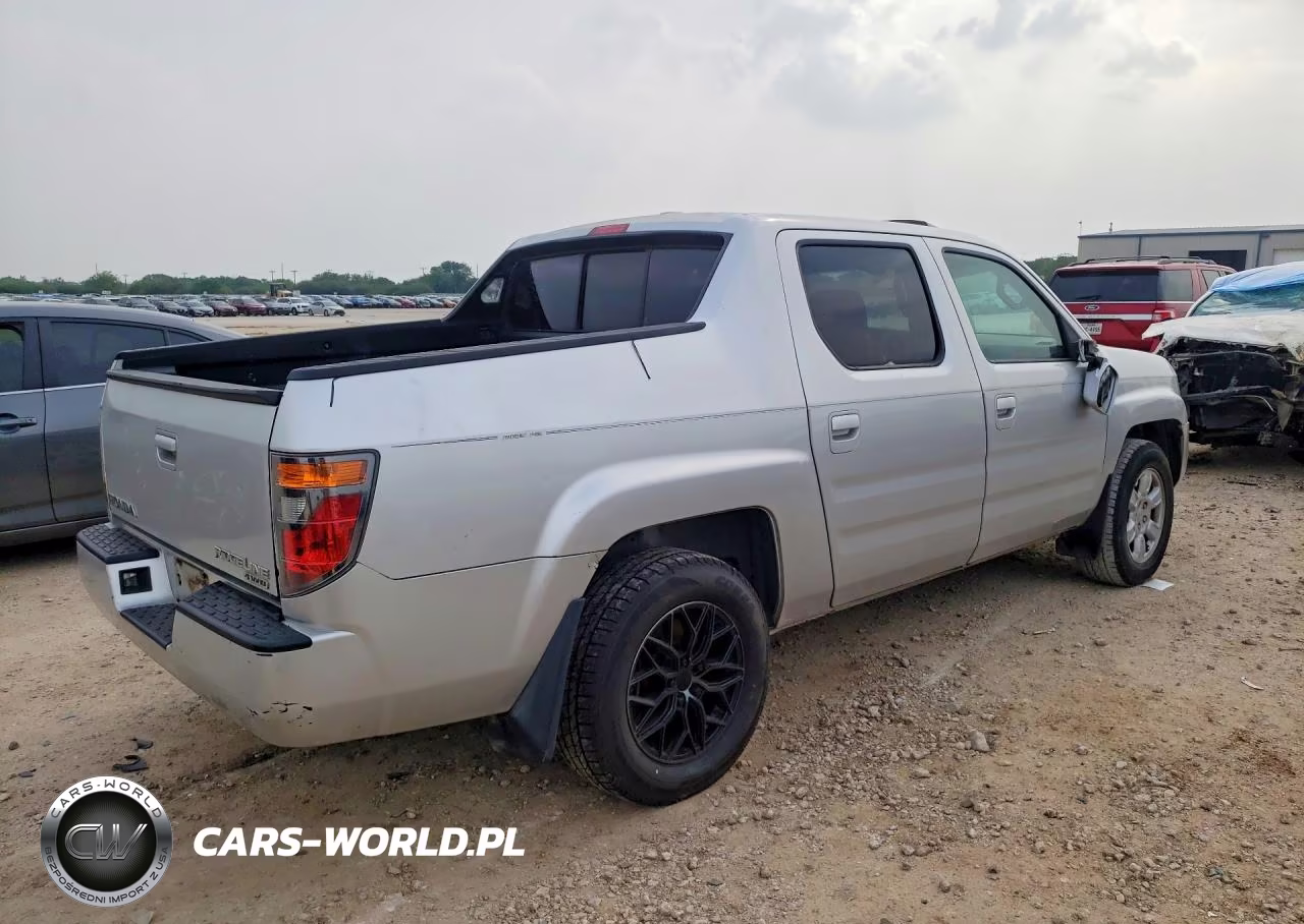 2006 Honda Ridgeline Rtl VIN:2HJYK165X6H516517 - 3