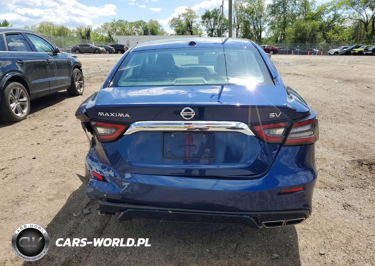 2020 Nissan Maxima Sv VIN:1N4AA6CV9LC363076 - 6