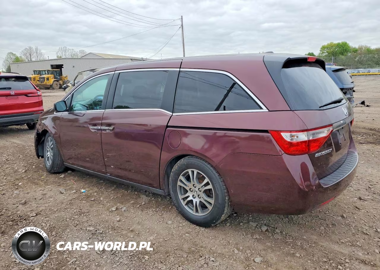 2012 Honda Odyssey Exl VIN:5FNRL5H63CB082994 - 2