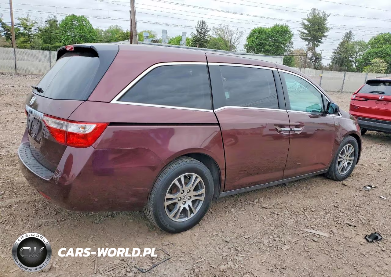 2012 Honda Odyssey Exl VIN:5FNRL5H63CB082994 - 3