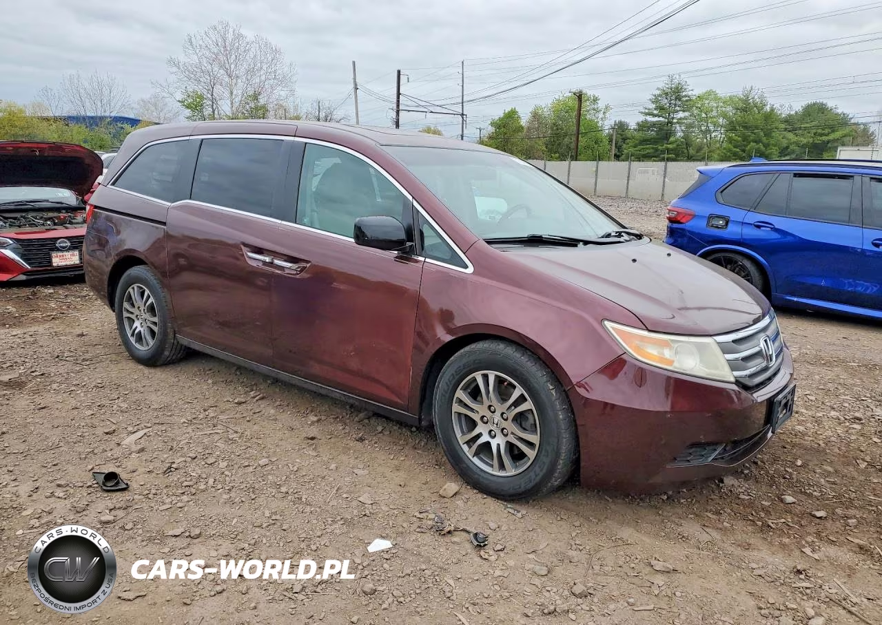 2012 Honda Odyssey Exl VIN:5FNRL5H63CB082994 - 4