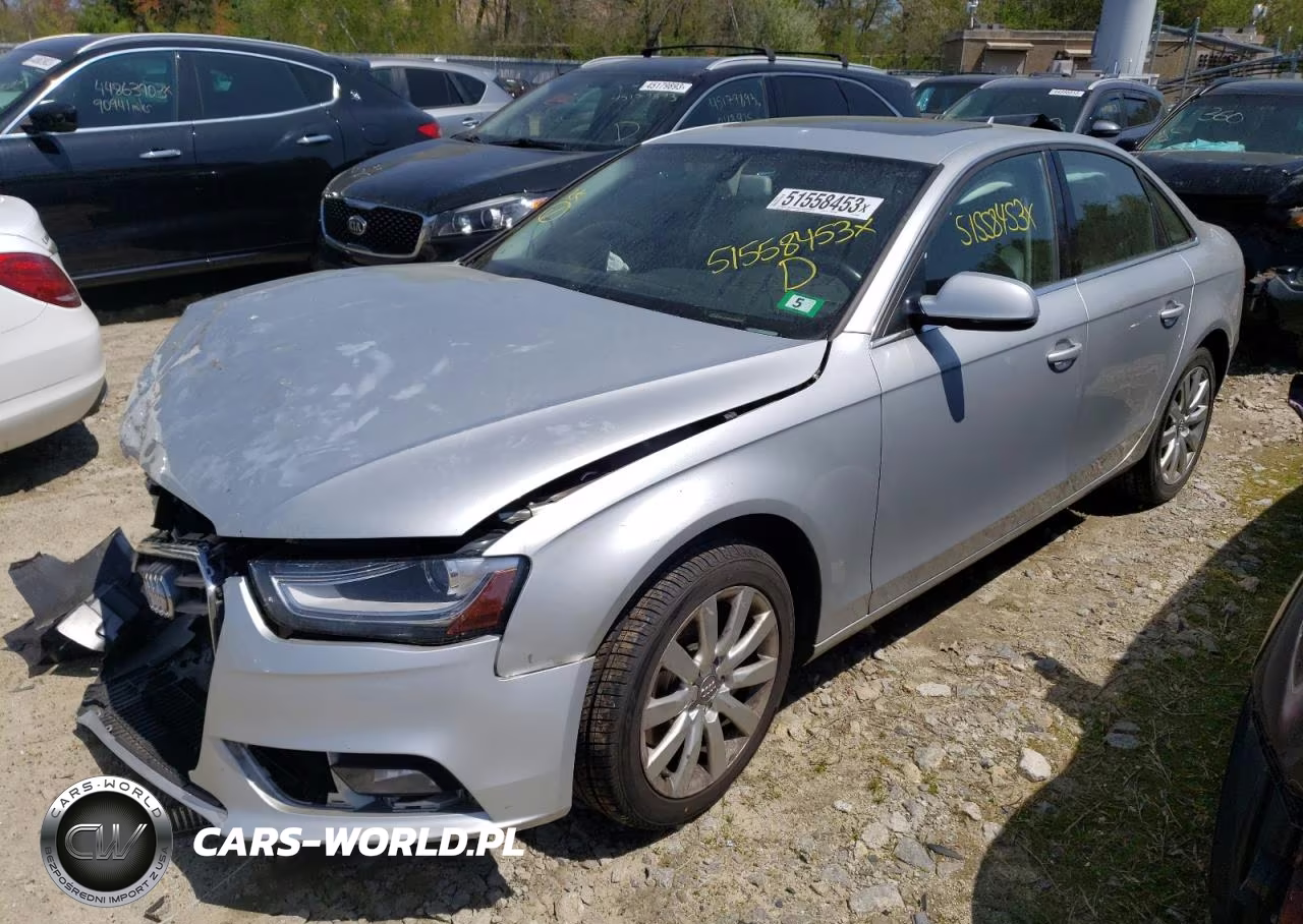 2013 Audi A4 Premium VIN:WAUBFAFL3DN044028 - 1