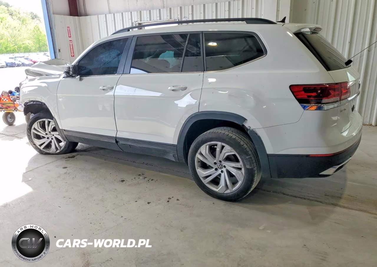 2021 Volkswagen Atlas Se VIN:1V2HR2CA2MC575129 - 2