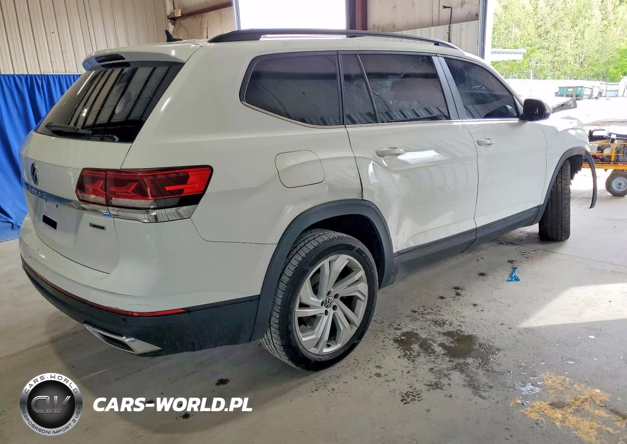 2021 Volkswagen Atlas Se VIN:1V2HR2CA2MC575129 - 3