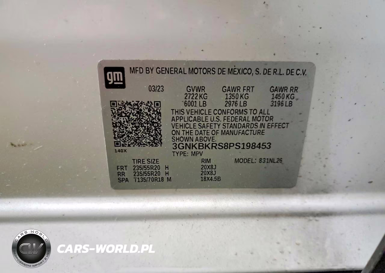 2023 Chevrolet Blazer Rs VIN:3GNKBKRS8PS198453 - 13